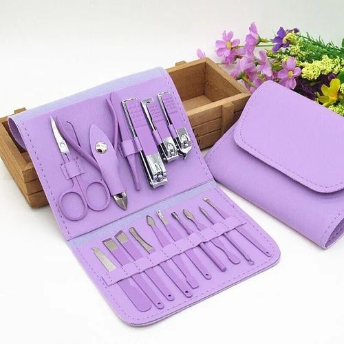 🧰 16pcs Stainless Steel Nail Cutter Tool Set – Pedicure (Nail Clippers)